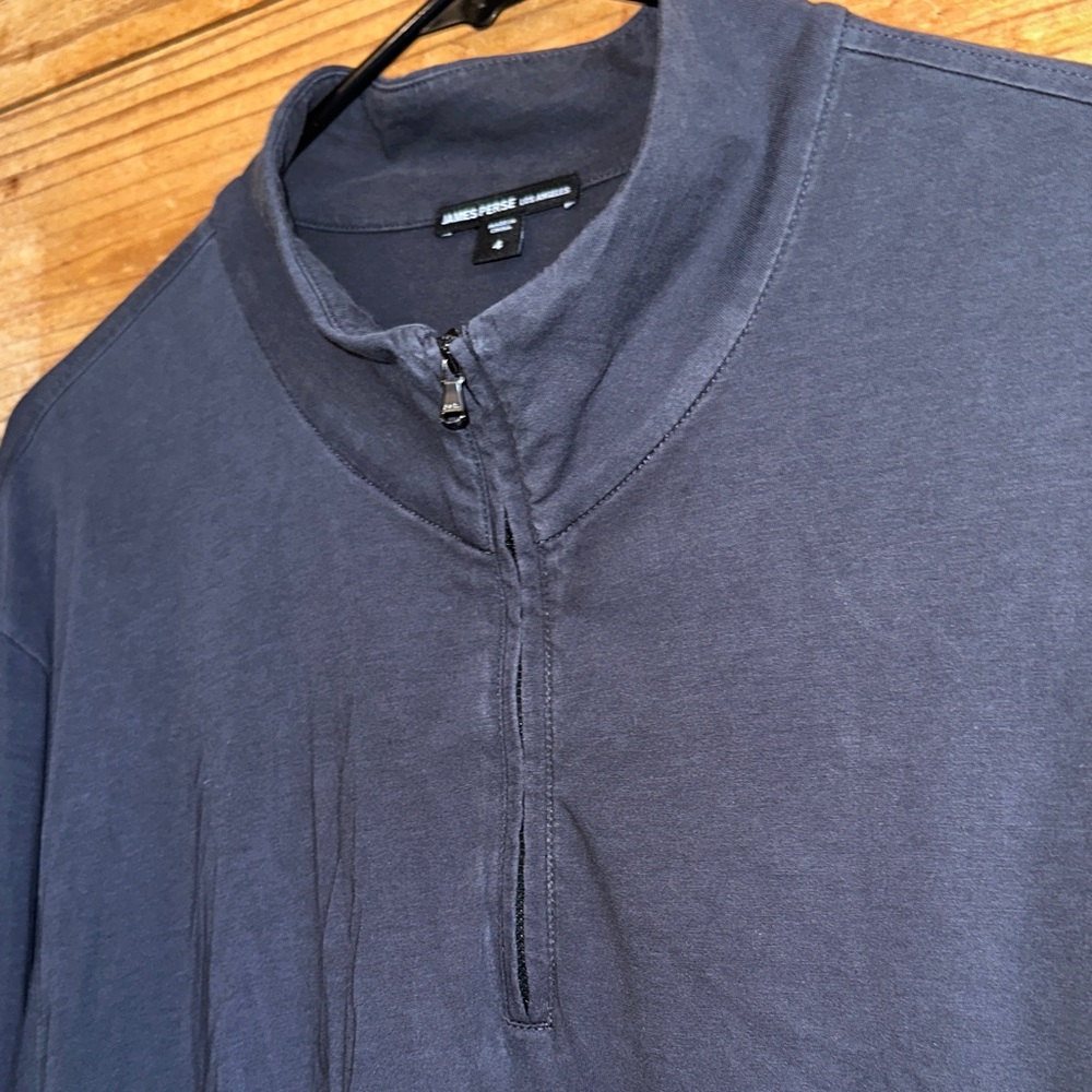 James Perse Quarter Zip Pullover - image 2